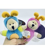 Starbucks BUTTERFLY Bearista Bear Mini Plush Pink Blue 73rd 74th NEW Lot... - $476.86 MXN