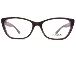 Vogue Eyeglasses Frames VO 2961 2019 Brown Purple Cat Eye Full Rim 53-17-135 - £44.67 GBP