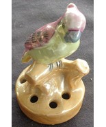 Vintage Figural Floral Frog – VGC – NICE PARROT FIGURAL FLORAL FROG – UN... - $27.15 CAD
