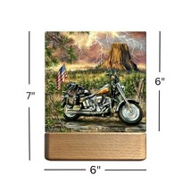 Motorcycle Open Road Led Tabletop Night light image 3