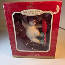 Hallmark Keepsake Ornament Cool Sport Coca-Cola Polar Bear 2001 - £9.71 GBP