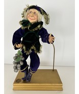 Rare! Jacqueline Kent 2004 Collection Grandma Royal Jester Figurine 12&quot; - €34,11 EUR