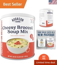 Versatile Cheesy Broccoli Soup Mix Can - Perfect for Emergencies and Meals - $560.27 MXN