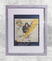 Framed AC/DC Album Signed Photo Reprint (Frame Included) Free Shipping - $49.00