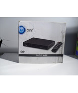 onn dvd player with remote ,,,, open box - $4.94