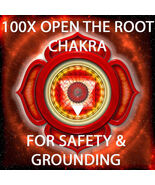 100X 7 SCHOLARS WORK OPENING ROOT CHAKRA SAFETY GROUNDING MAGICK RING PE... - $99.77