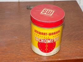 Vintage Stewart-Warner Portable Hand Tachometer in a Can - $39.60