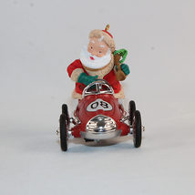 Hallmark Christmas Ornament Santa Takes a Spin 2008 - $12.67