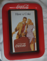 Coca-Cola 1990 Have A Coke TV Tray Scratches on back - £6.73 GBP