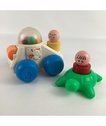 Fisher Price Poppity Pop Car Jumbo Little People Floating Turtle Vintage... - $40.27 CAD