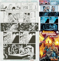 Gerry Conway Firestorm Legends of Tomorrow #5 Pg. 5 Original Art Page / ... - £77.43 GBP