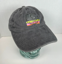 White Claw Hard Seltzer Strap-back Cap Hat, Solid Gray w/ Color Logo - $11.83