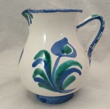 Two Serving Ceramic Creamer 4&quot; Hand-Painted From Portugal - £9.34 GBP