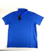 Under Armour Men&#39;s Threadborne Polo Mediterranea Blue Size XL Shirt New - £27.46 GBP