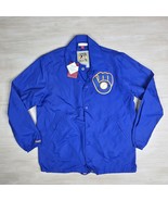 Milwaukee Brewers Mitchell &amp; Ness Cooperstown Collection Baseball Jacket... - €76,38 EUR