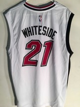 Adidas NBA Jersey Miami Heat Hassan Whiteside White Alt 3rd sz XL - £8.66 GBP