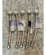 5 Quantity of Flex Connex Toilet Hose 59979 | 9&quot; Long 7/8&quot; x 3/8&quot; (5 Qty) - $45.46 CAD