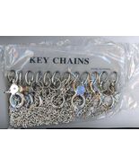 12 16&quot; Key Chains Biker Trucker Wallet chain new on card - $348.91 MXN