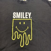 ZARA X Smiley RN#77302 Men’s Black Cotton Short Sleeve Graphic Sweatshirt Size L image 14