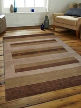 Glitzy Rugs UBSL0C904L04X01A15 8 x 10 ft. Hand Knotted Gabbeh Wool Contemporary  - £258.66 GBP