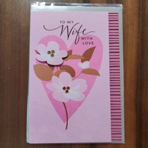 Valentine&#39;s for WIFE Love Floral Loving Married Understanding Depend Hom... - $8.82