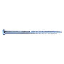 3/8&quot; x 8&quot; Zinc Plated Grade 2 / A307 Steel Hex Head Lag Screws - $81.40