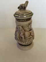 Avon Great Dogs Of The Outdoors Ceramic Beer Stein 1991 Vtg Mug - $9.98