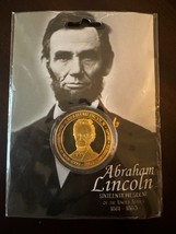 Abraham Lincoln Commemorative Coin - £3.47 GBP