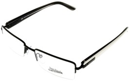 Jean Paul Gaultier Semi-Rimless Black White Eyewear Frame VJP138M 0531 - £66.51 GBP