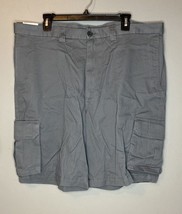 NWT - Haggar Men&#39;s Expandable Waistband Stretch Comfort Cargo Shorts HS0... - £25.65 GBP