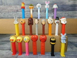 Set Lot Of 20 Pez Star Wars, Bugs Bunny, Emoji, Winnie The Pooh And More - £55.38 GBP