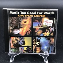 Music Too Good For Words: No Speak Sampler by Various (CD, 1988, I.R.S. ... - £5.36 GBP