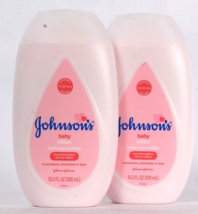 2 Ct Johnson s 10.2 Oz Clinically Mild Baby Lotion Nourishes Skin For 24... - £18.16 GBP