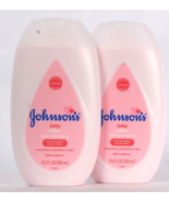 2 Ct Johnson s 10.2 Oz Clinically Mild Baby Lotion Nourishes Skin For 24... - $22.99