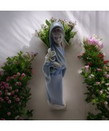 RETIRED LLADRO GIRL &amp; FLOWERS FIGURINE Daisa Made in Spain A3D - €40,07 EUR