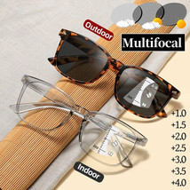 Gafas Lectura Fotocromáticas Inteligentes Exteriores Multifocal Alta Def... - £15.31 GBP