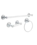 Delta Greenwich 3- Piece Accessory Bathroom Set, Mounting Hardware Chrom... - $527.91 MXN