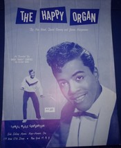 Vintage The Happy Organ Recorded by Dave Baby Cortez Sheet Music 1959 - £4.78 GBP