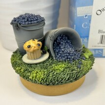 Vintage 1999 Blueberry 3” Candle Topper Our America Gift, New In Box - $240.51 MXN