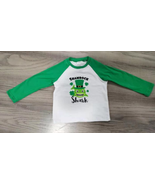NEW Boutique St Patrick&#39;s Day Shamrock Shark Boys Long Sleeve Shirt - €7,32 EUR