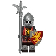 Medieval Castle Kingdoms Knights Army Greek Asperity Minifigures Bricks Toys - $2.96