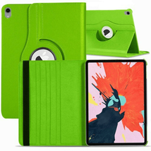 Leather Flip 360° Rotating Portfolio Stand Cover LIGHT GREEN for iPad Pro 10.5/A - £5.31 GBP