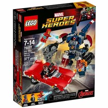 Lego Marvel Avengers Super Heroes Iron Man: Detroit Steel Strikes 76077 377 PCS - £178.01 GBP