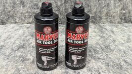 2 NEW Marvel Air Tool Oil 4 oz. Bottle Lubricates, Protects &amp; Removes De... - $5.99