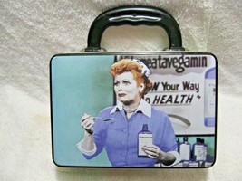 Collectible &quot;I LOVE LUCY&quot; Metal Lunchbox-Lucille Ball-Desi Arnaz-Diner-Home-Camp - £18.30 GBP