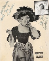 Christine Pilgrim The Benny Hill Show 10x8 Hand Signed Photo - £10.50 GBP