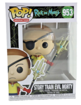 Rick and morty Story Train Evil Morty vinyl Action Figure # 953 - $455.40 MXN