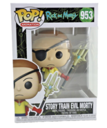 Rick and morty Story Train Evil Morty vinyl Action Figure # 953 - $455.40 MXN