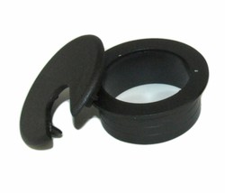 1 1/2Inch Cut-Hole Size Black Round Wire Management Grommet With Removab... - £8.67 GBP