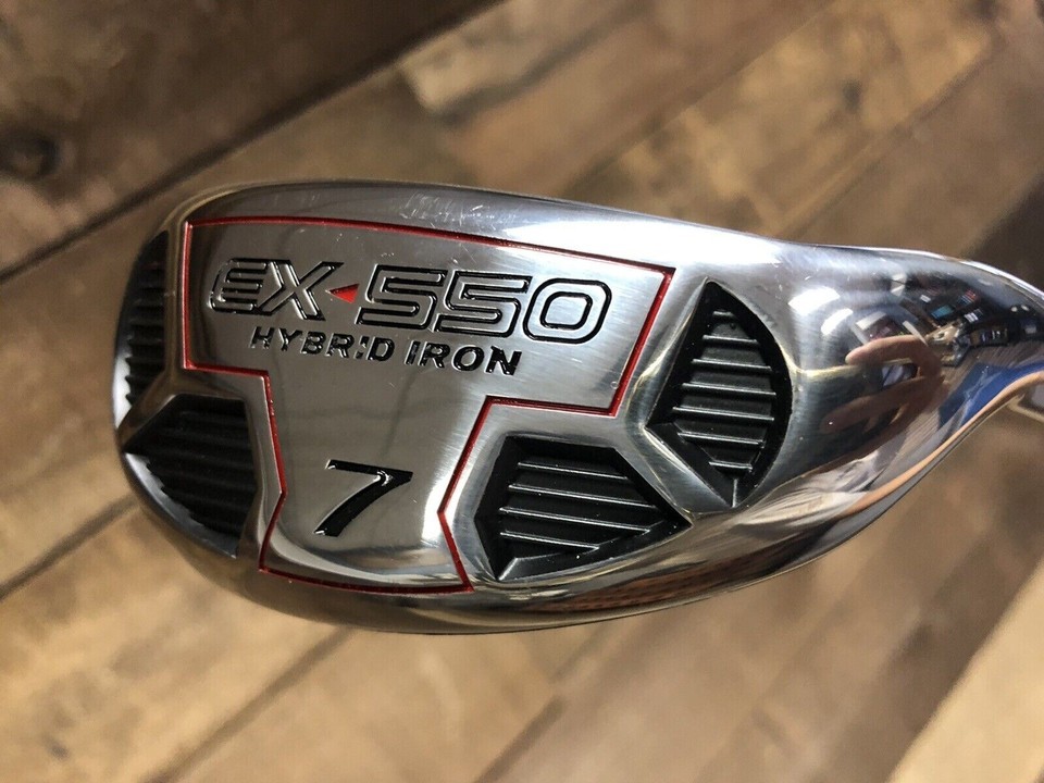 DEMO Mens Powerbilt Golf EX-550 Hybrid Iron #4-SW "R" Flex Rescue Clubs 79-L296 Item image 4
